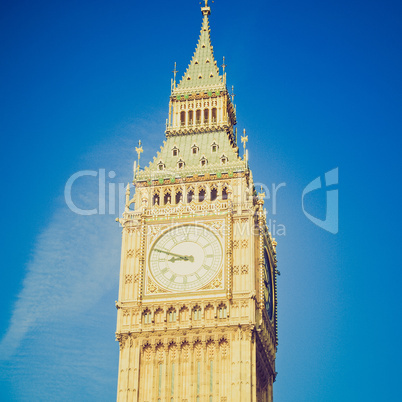 vintage look big ben