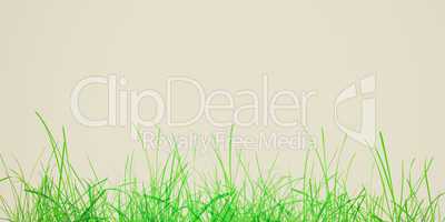 retro look green grass meadow