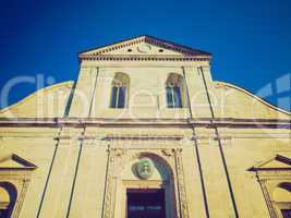 retro look turin cathedral