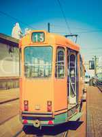 retro look a tram