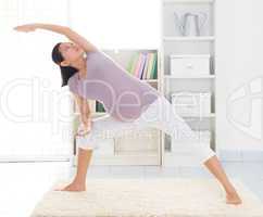 Maternal yoga at home