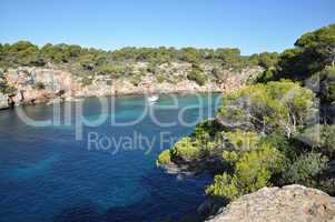 bucht von cala pi, mallorca