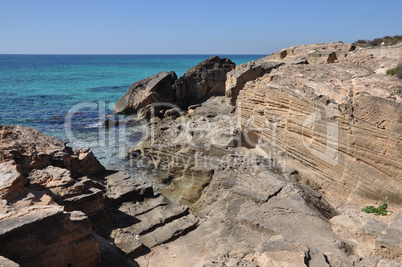 Küste bei Ses Covetes, Mallorca