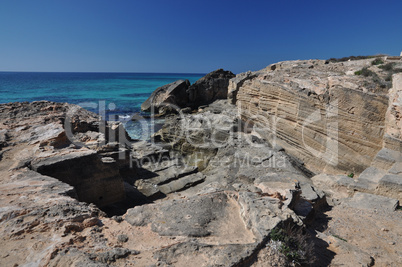 Küste bei Ses Covetes, Mallorca