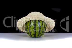 melone mit hut