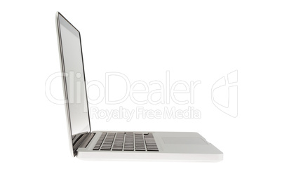 Laptop isolated on White