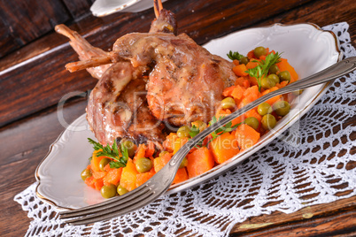 roast rabbit