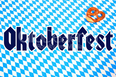 Oktoberfest blau Bayern Wiesn