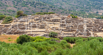 ruins of gournia crete greece