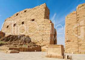 temple of karnak. luxor, egypt