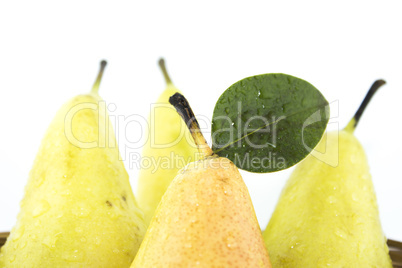 Fresh Green Pears