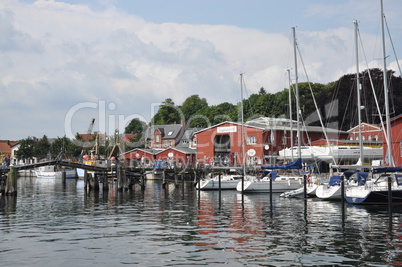 hafen in eckernförde