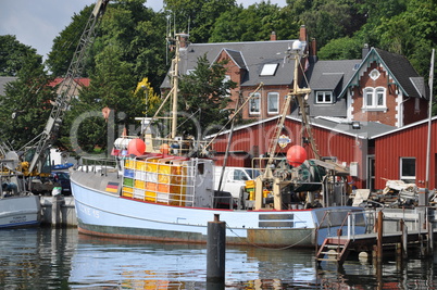 hafen in eckernförde