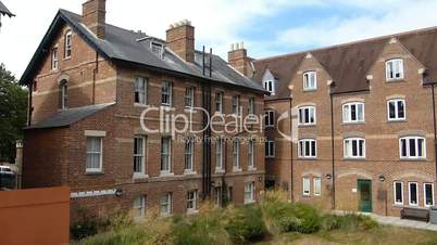 Trenaman house (rear view), St Anne's college, University of Oxford, UK.(OXFORD ST ANNE'S COLLEGE--2A)