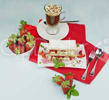 Strawberry Mille Feuille