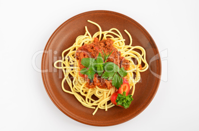 Spaghetti Bolognese 1