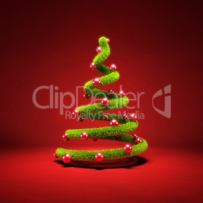 Stylized Christmas tree