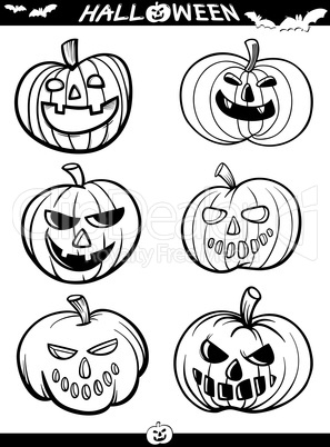 halloween cartoon themes for coloring book