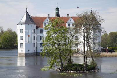 Wasserschloss in Glücksburg, Schleswig-Holstein, Deutschland