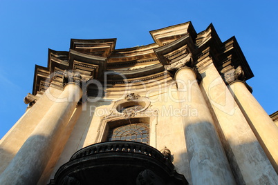 the dominican church and monastery in lviv