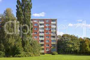 mehrfamilienhaus in kiel, deutschland