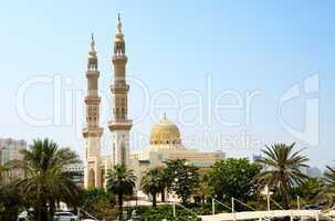 muslim mosque, shardjah, united arab emirates