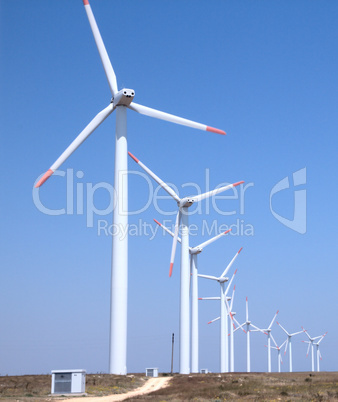 wind power generators in the bulgaria
