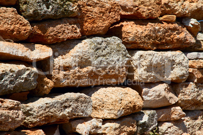 the ancient wall that archaeologists have found.