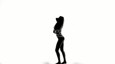 naked female silhouette