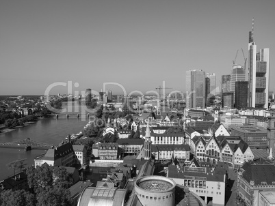 aerial view of frankfurt