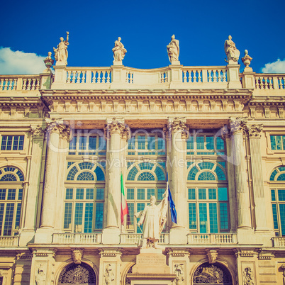 retro look palazzo madama turin