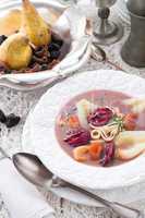 czernina  is a polish soup