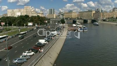 quay of Moscow