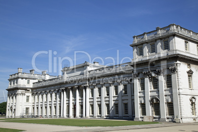 Old Royal Naval College,Greenwich,London,Großbritannien