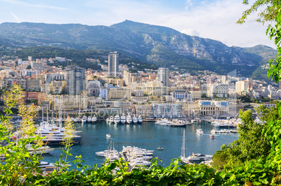 monte carlo harbour. principality of monaco