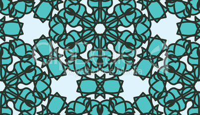 seamless blue glass pattern