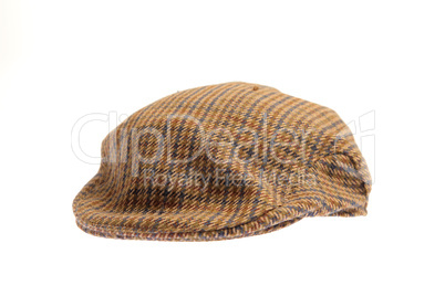 wool tweed gentlemen's cap