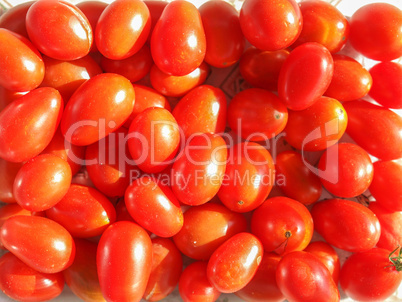 cherry tomato background