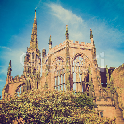 retro look coventry cathedral