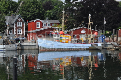 hafen in eckernförde