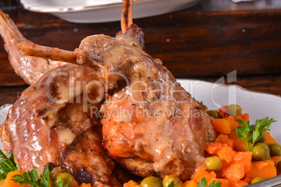 roast rabbit