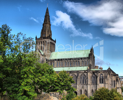 glasgow cathedral - hdr