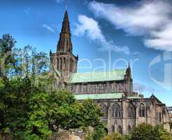 glasgow cathedral - hdr