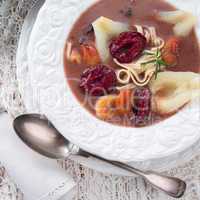 czernina  is a polish soup