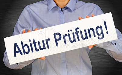 Abitur Prüfung