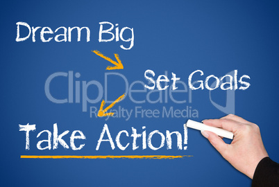 Dream Big - Set Goals - Take Action