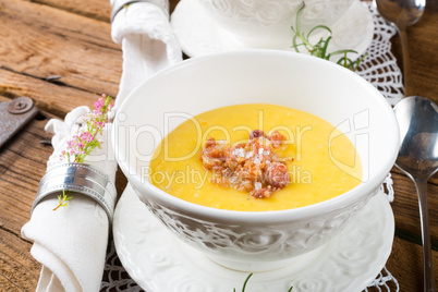 cream  soup of potato
