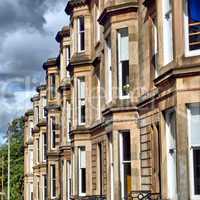 terraced houses - hdr