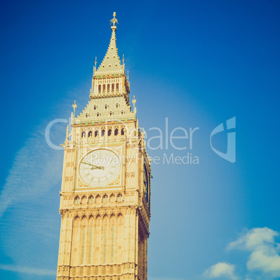 vintage look big ben