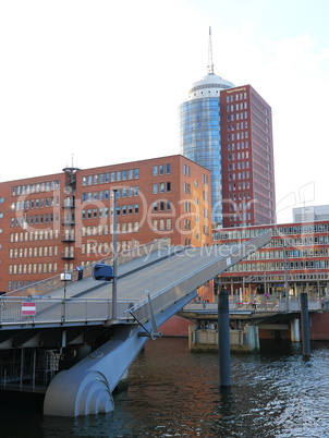 Sandtorbrücke in Hamburg